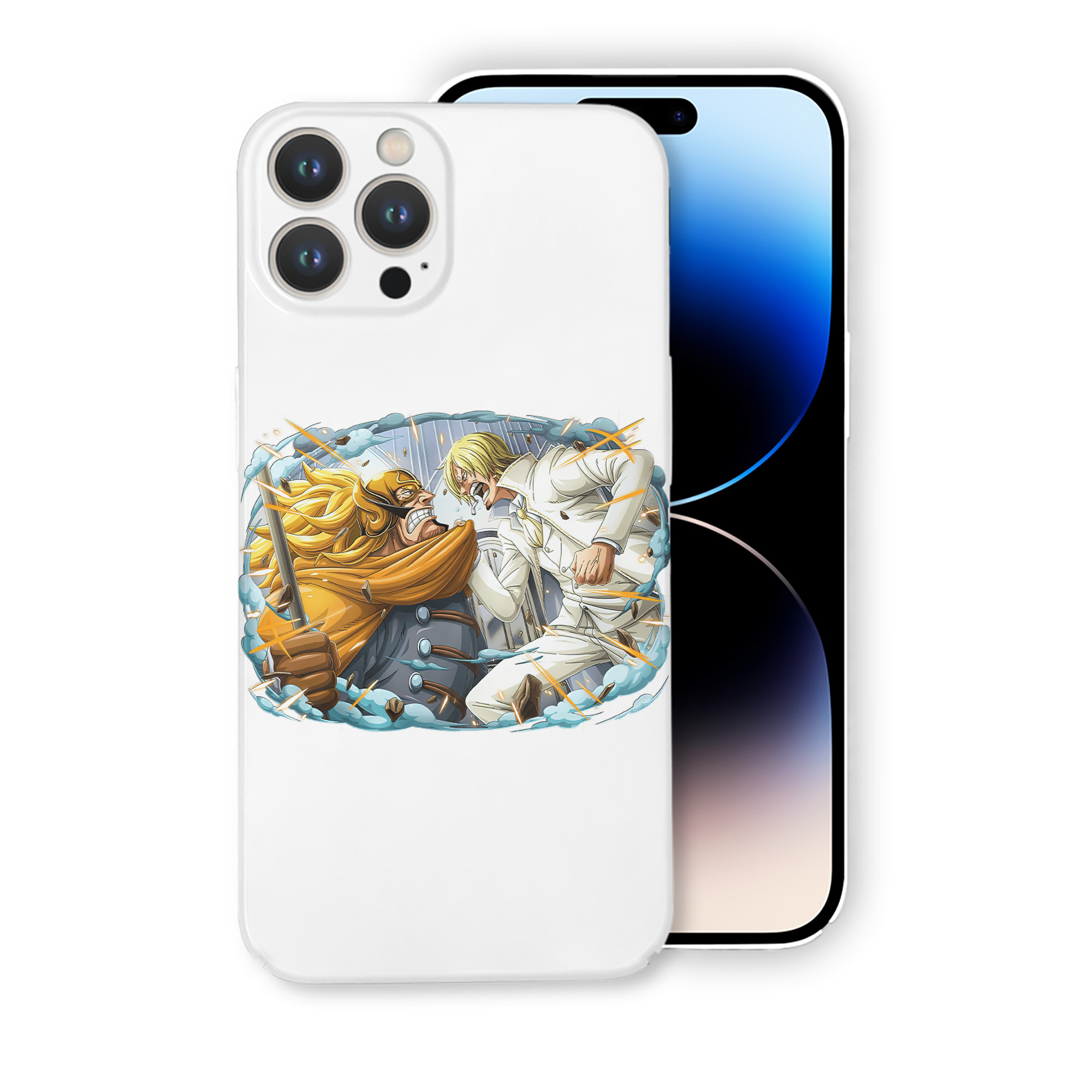 （画像用） ワンピース サンジ ONE PIECE Sanji 【iPhone 14シリーズ対応】ハードケース